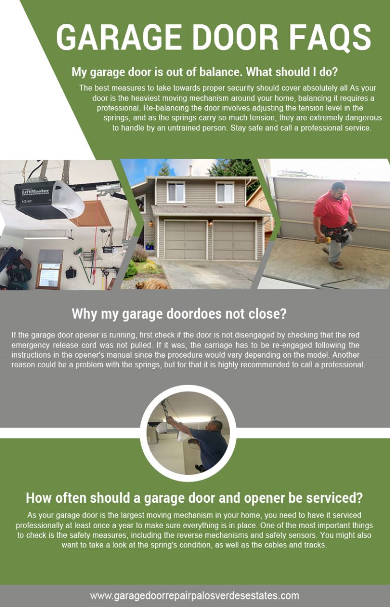 Garage Door Repair Palos Verdes Estates Infographic